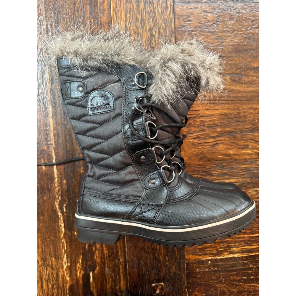 Sorel Women’s Tofino II Waterproof Winter Boots Black US Size 5.5 NEW1